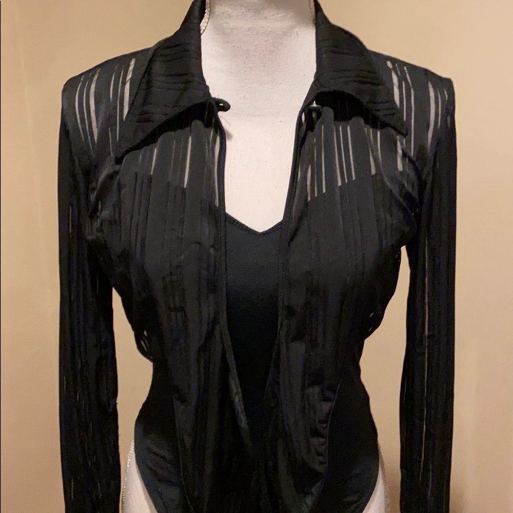 *SOLD* LOVE AMOUR BODYSUIT TOP - Picture 5 of 7